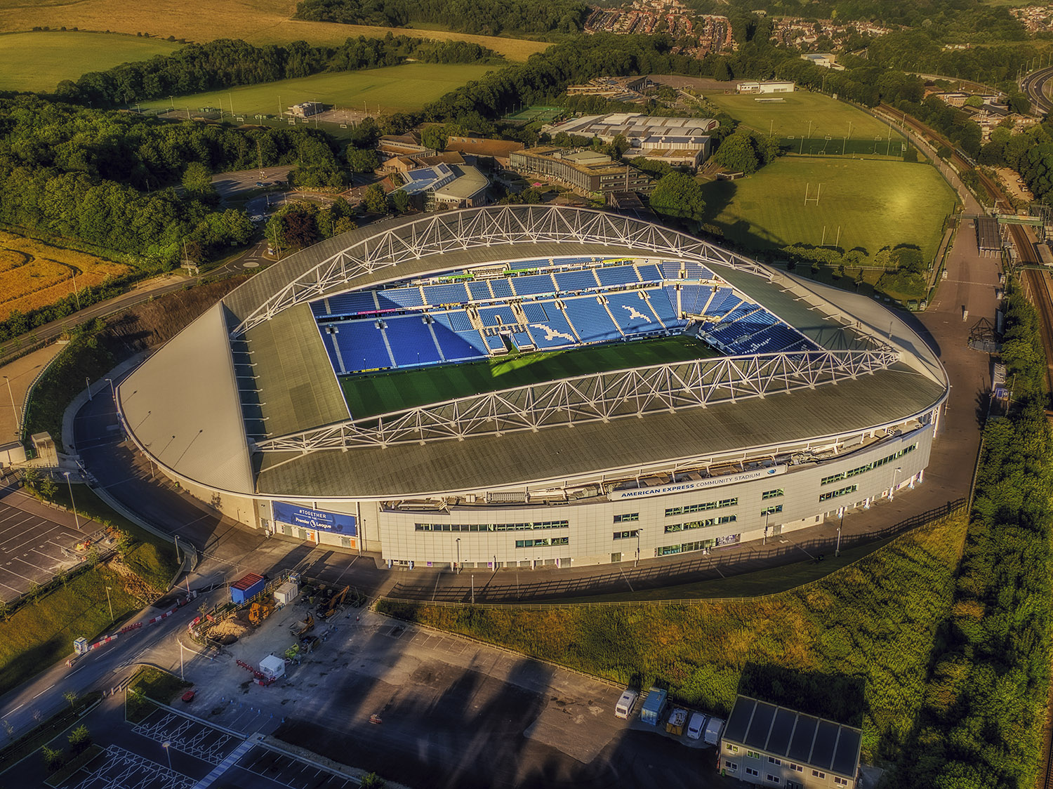 Brighton & Hove Albion — Falmer Stadium (sponsored as the Amex)