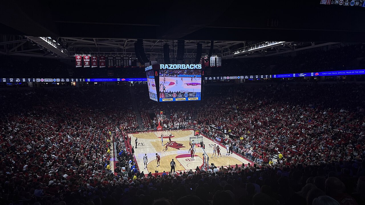 Arkansas Razorbacks basketball arena