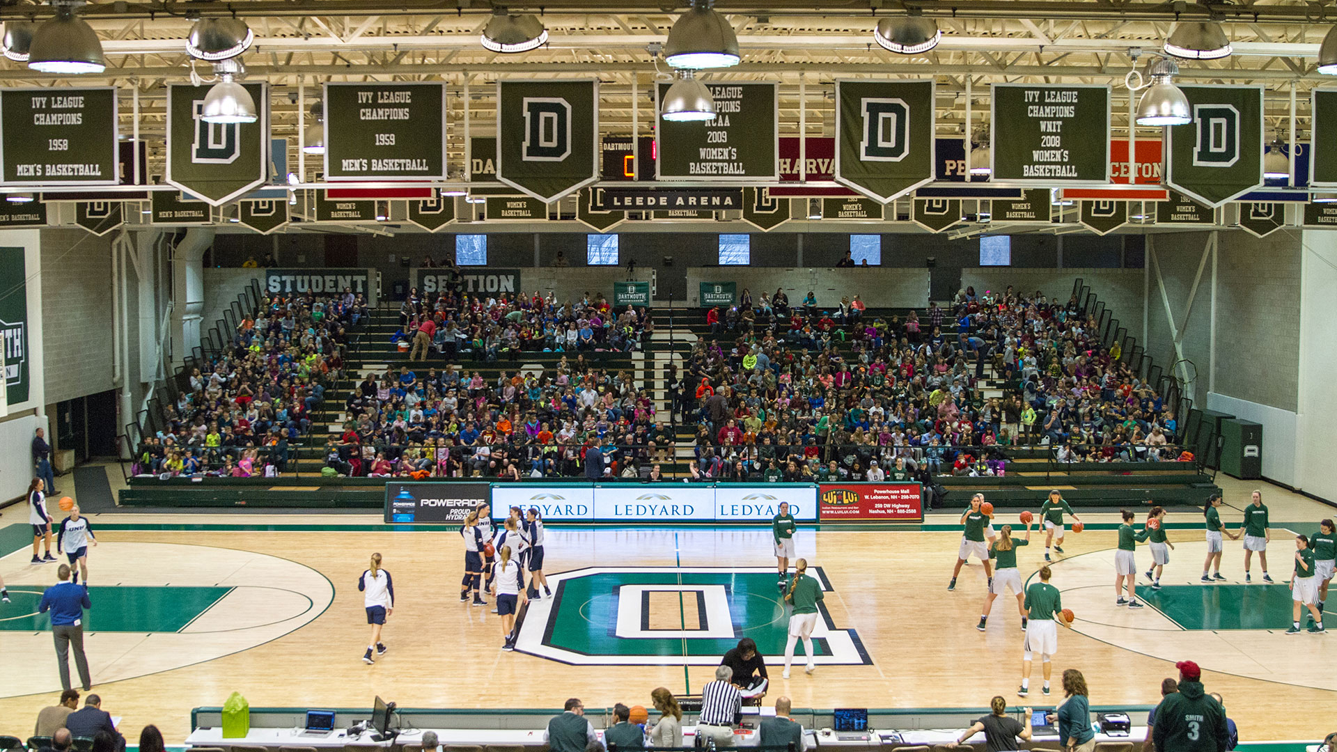 Leede Arena, home of the Dartmouth Big Green basketball teams