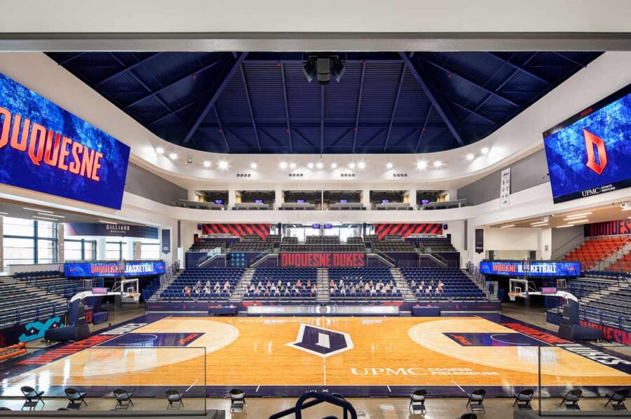 UPMC Cooper Fieldhouse, home of the Duquesne Dukes basketball teams
