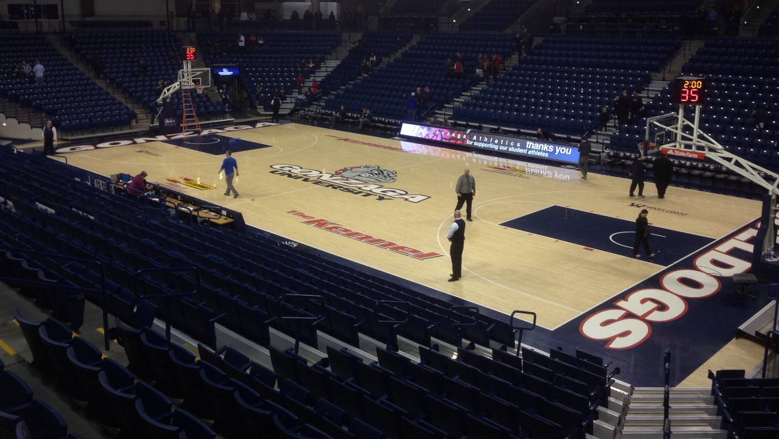 Gonzaga Bulldogs basketball arena