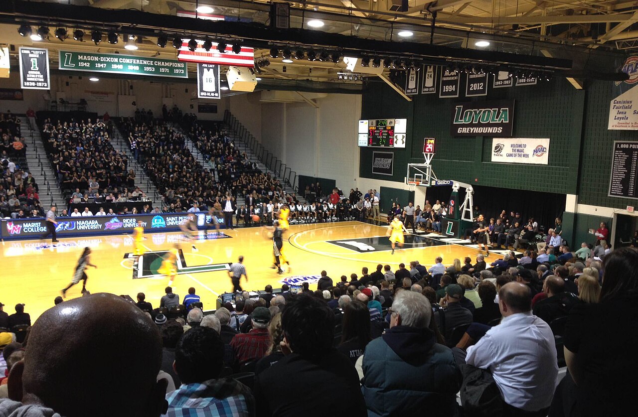 Loyola Maryland Greyhounds basketball arena