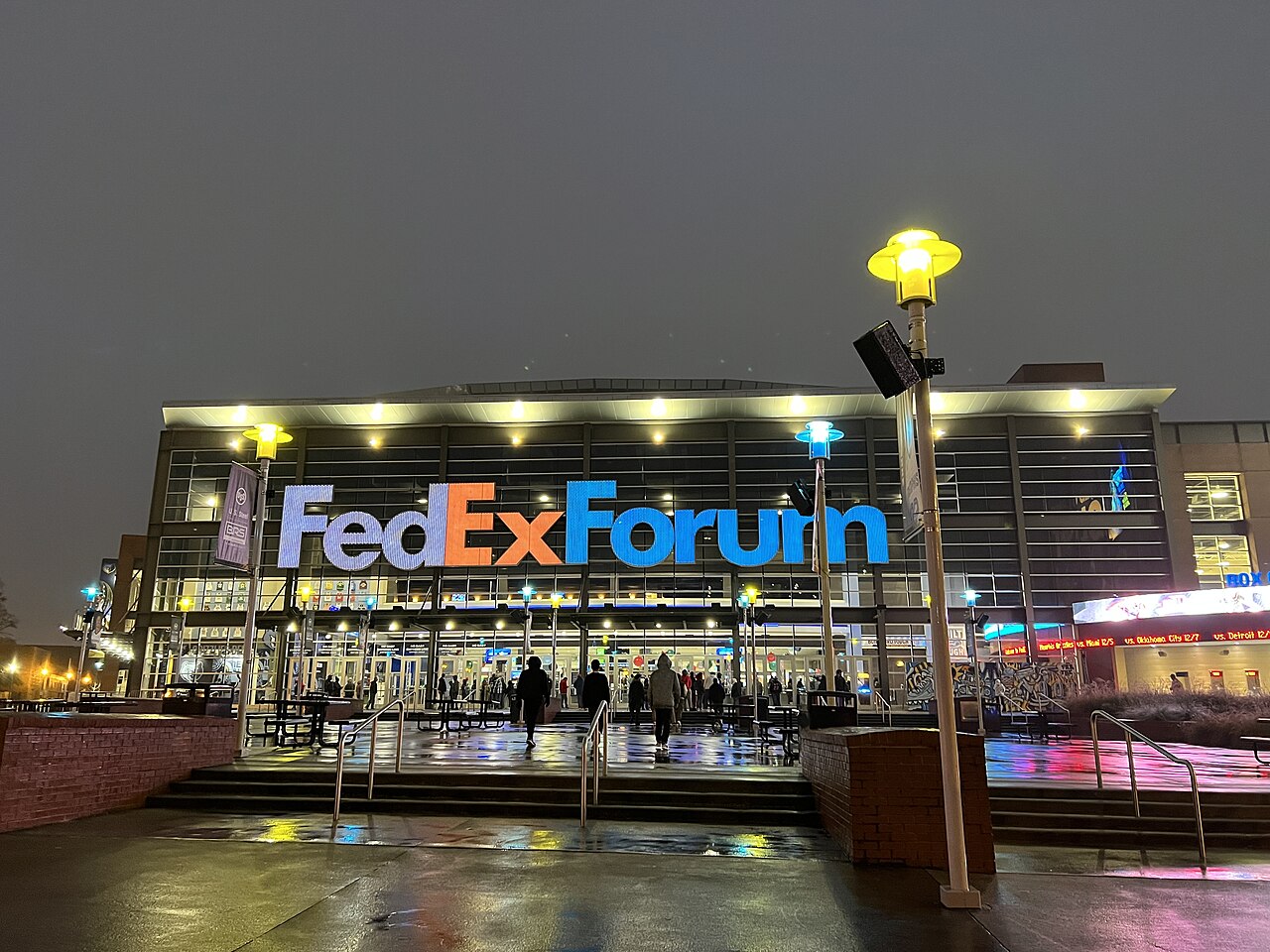 Memphis Tigers basketball at FedExForum