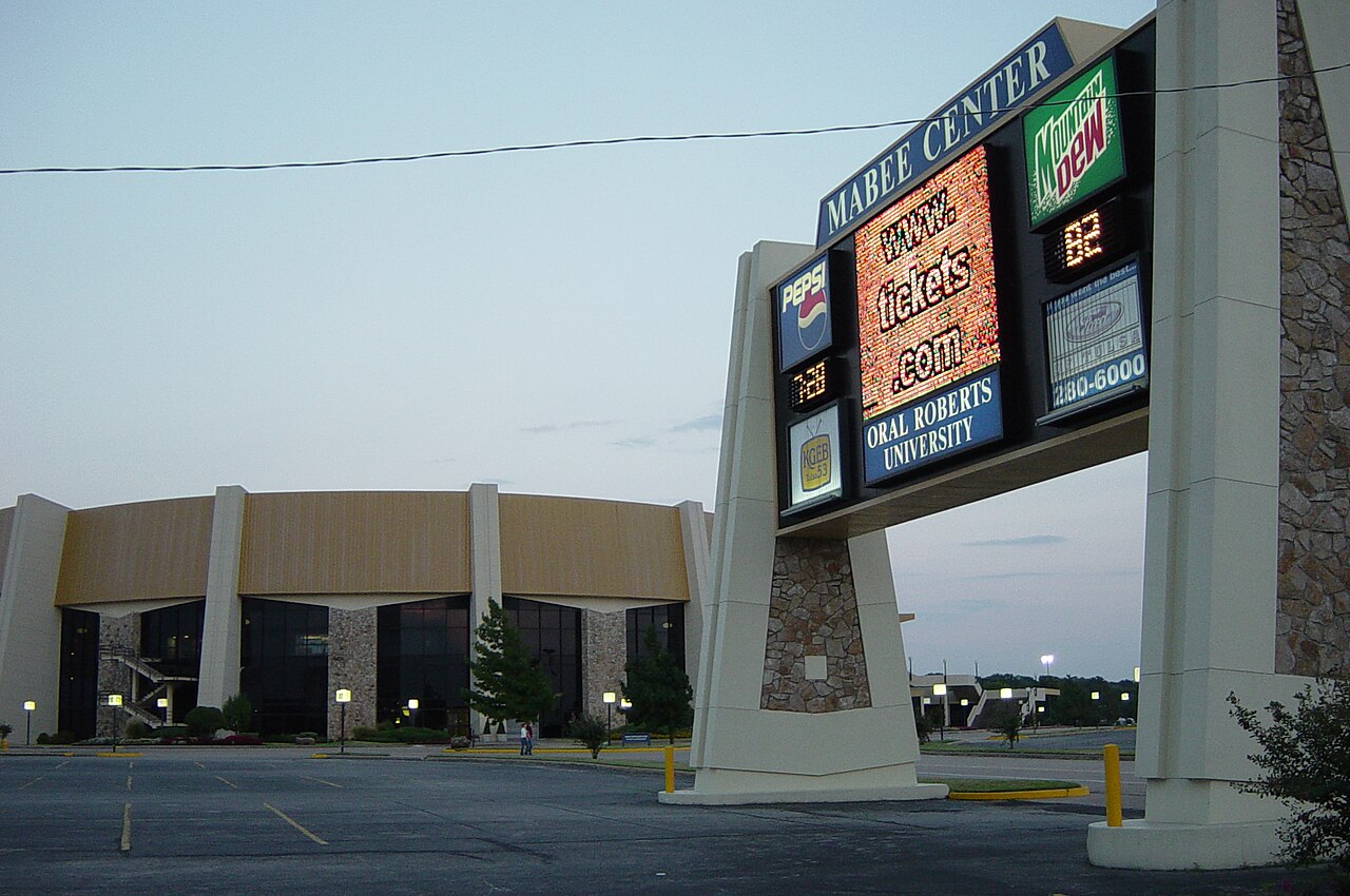 Mabee Center — home of Oral Roberts Golden Eagles basketball