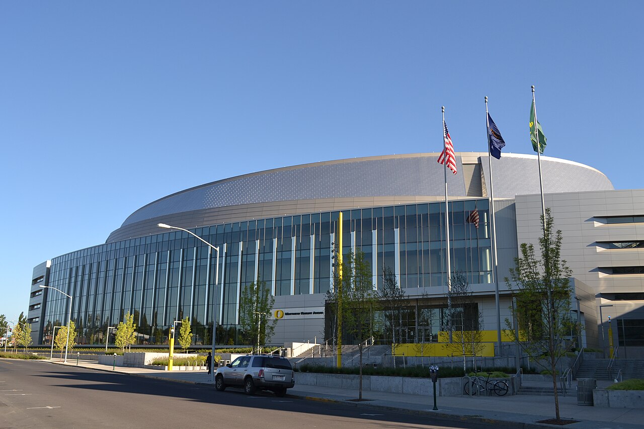 Matthew Knight Arena — home of Oregon Ducks basketball