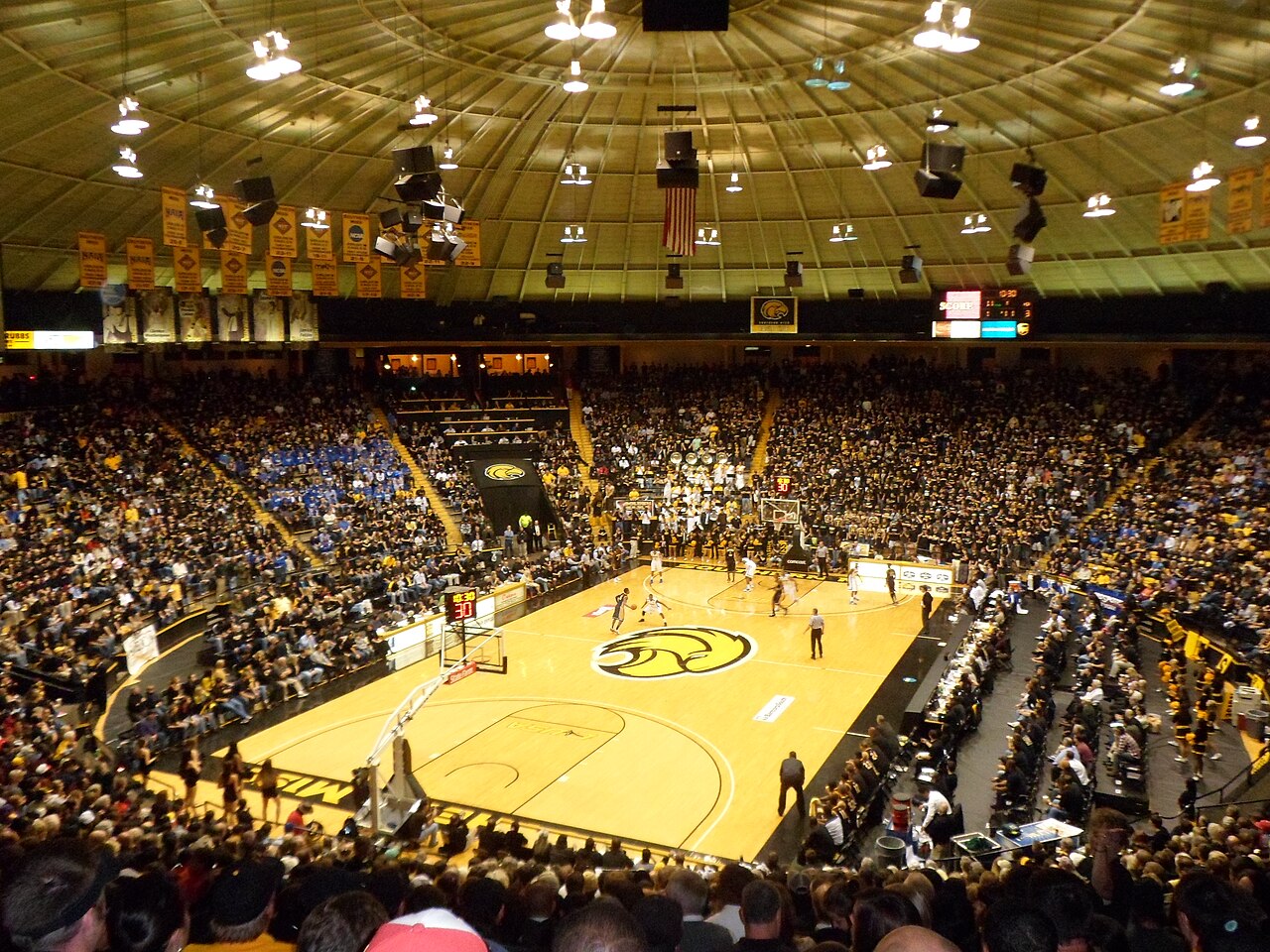 Reed Green Coliseum — home of Southern Miss Golden Eagles basketball