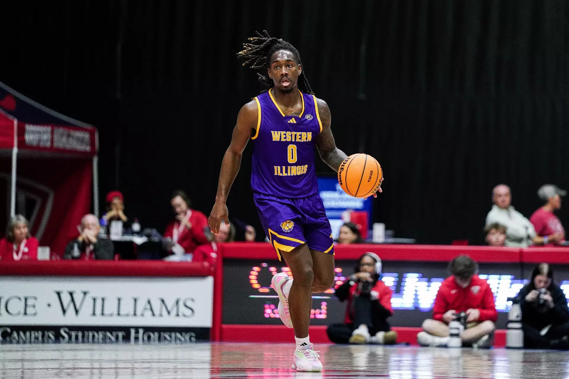Western Illinois Leathernecks basketball game at Western Hall