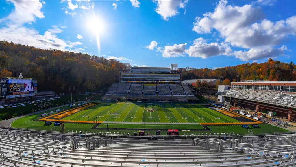 Appalachian State Mountaineers football at Kidd Brewer Stadium