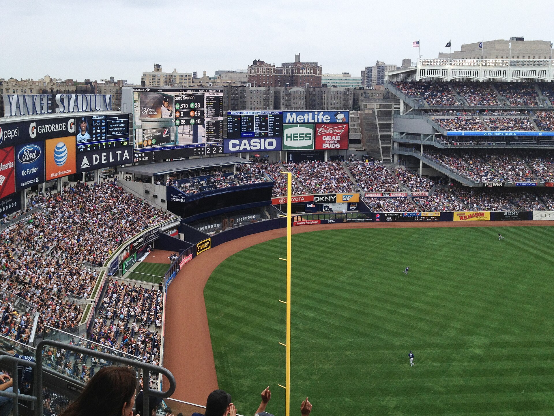 Yankee Stadium packed with fans