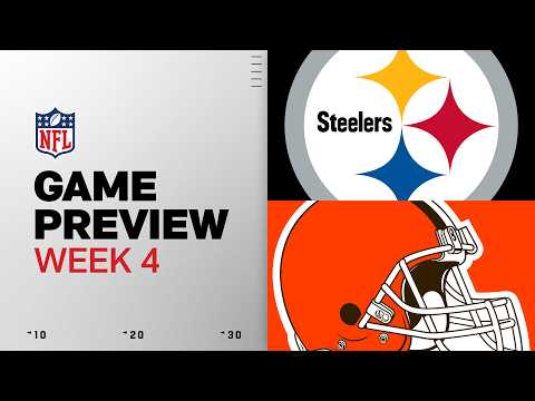 Steelers vs Browns Week 4 preview