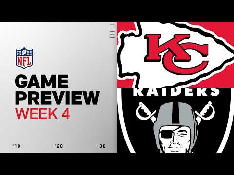 Chiefs vs Raiders Week 4 preview