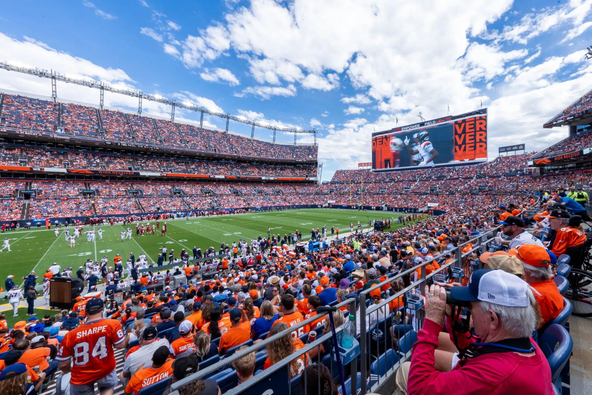 Empower Field at Mile High packed for a Denver Broncos game