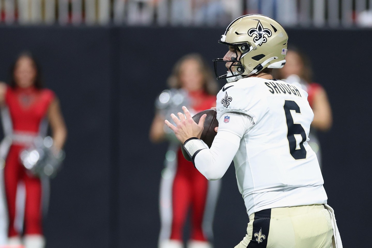New Orleans Saints quarterback Tyler Shough during the 2026 season