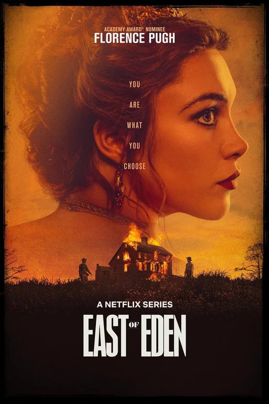 Florence Pugh as Cathy Ames in Netflix's East of Eden limited series